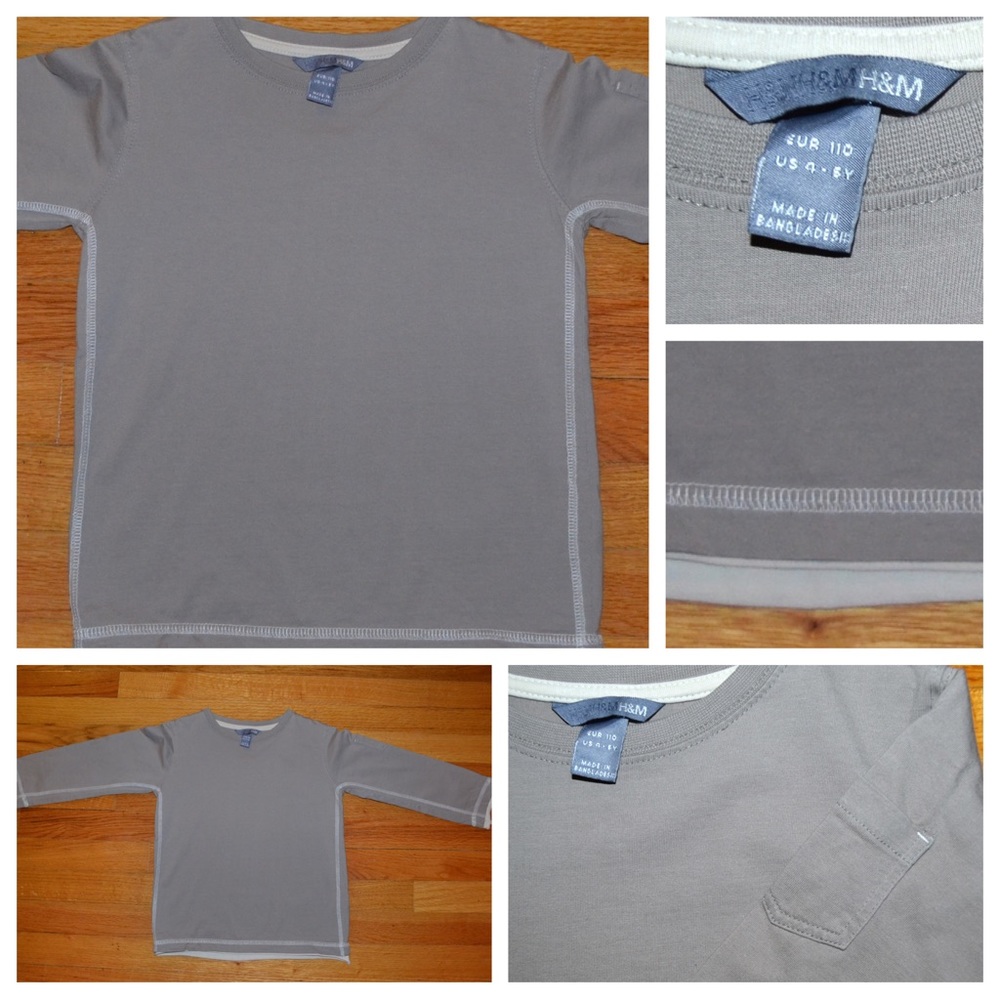 Youth boys H&M shirt, size 4Y- 5Y